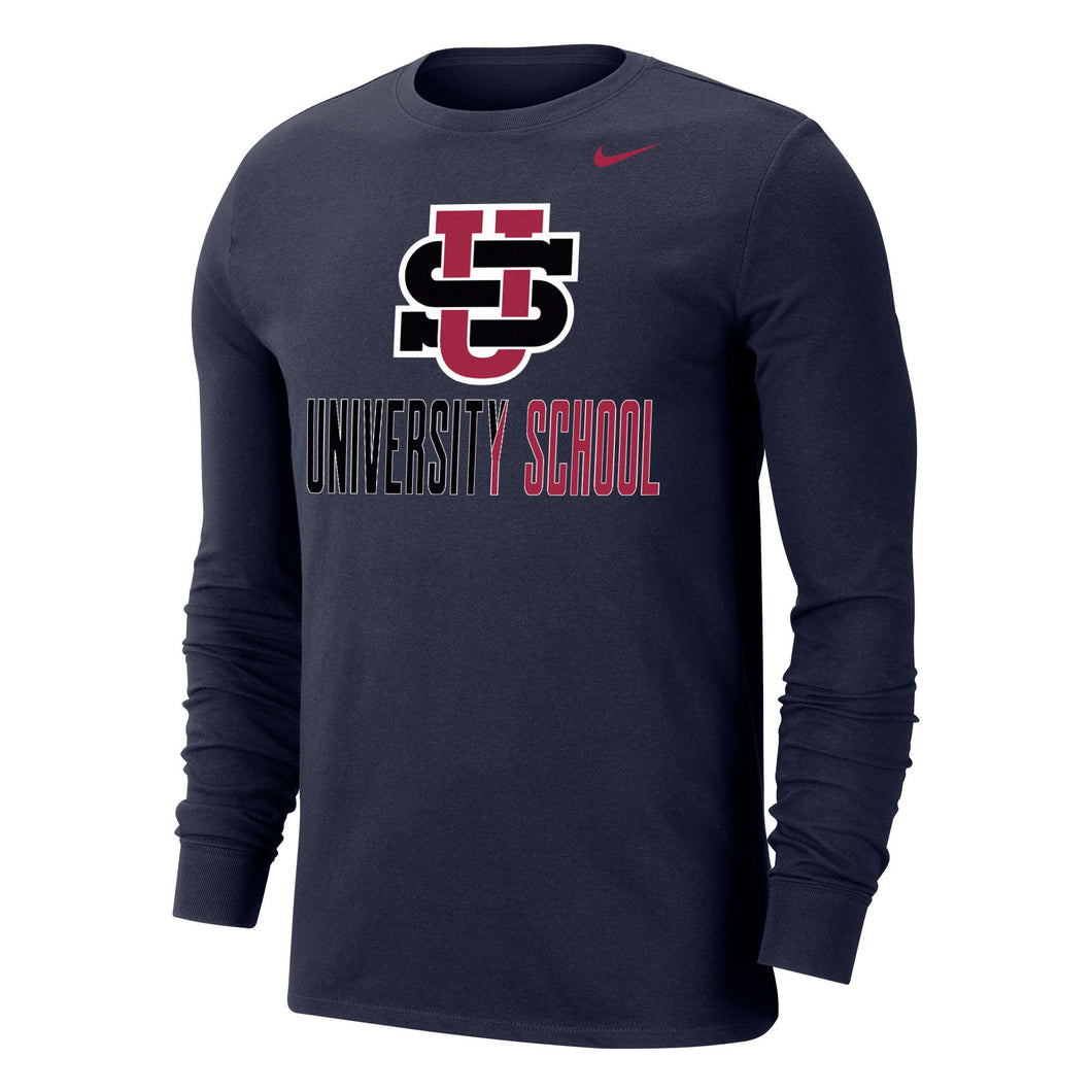 Nike Dri-Fit Cotton Long Sleeve Tee