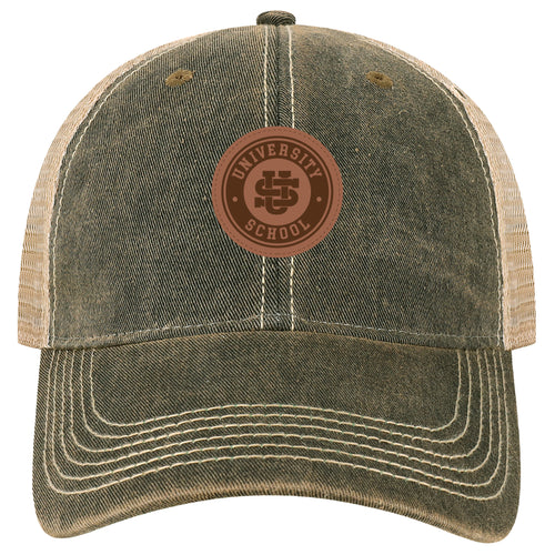 Black Trucker OFA w/ US Target Brown