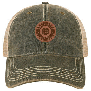 Black Trucker OFA w/ US Target Brown