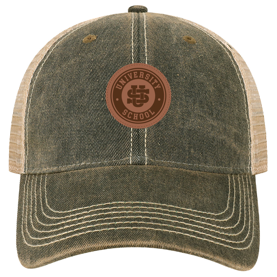 Black Trucker OFA w/ US Target Brown
