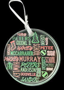 "House" Holiday Ornament