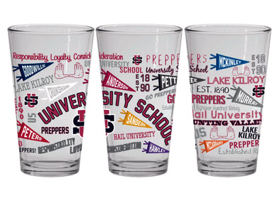 US Pint Glass